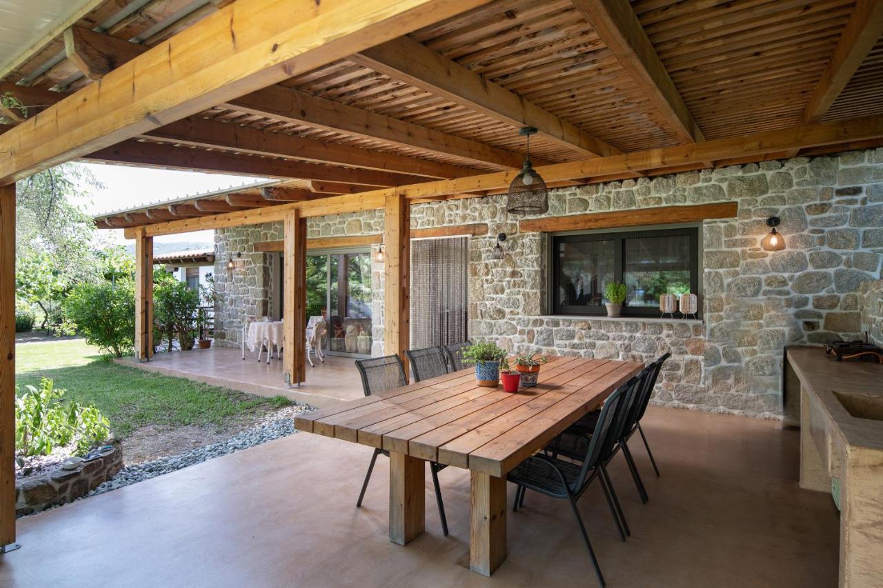 Villa Menie - Golden Fig Sykia Lodge Paralia Sikias المظهر الخارجي الصورة