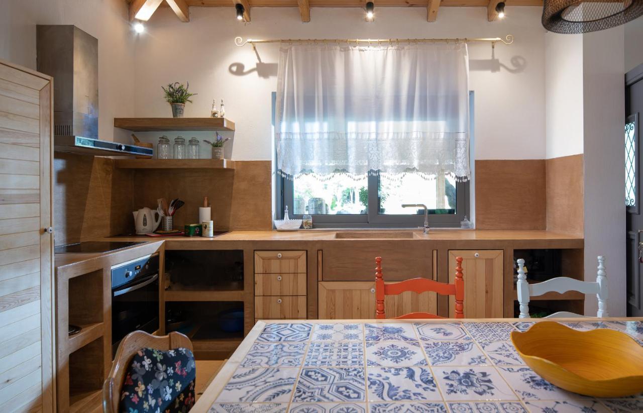 Villa Menie - Golden Fig Sykia Lodge Paralia Sikias المظهر الخارجي الصورة