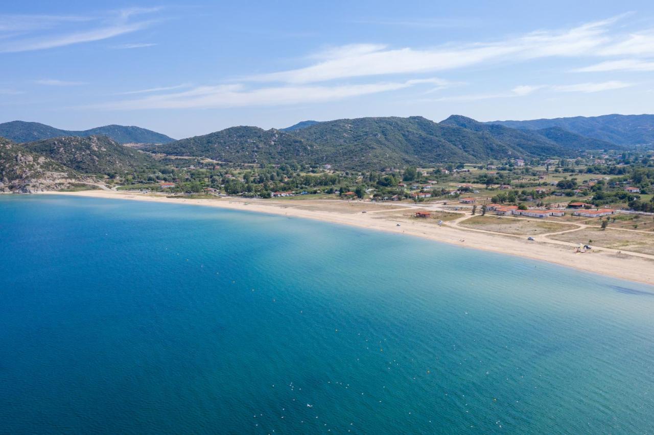 Villa Menie - Golden Fig Sykia Lodge Paralia Sikias المظهر الخارجي الصورة